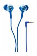 Sony EX255AP In-ear Headphones - Blue