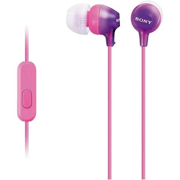Sony in Ear MDREX15APV Violet Headphones