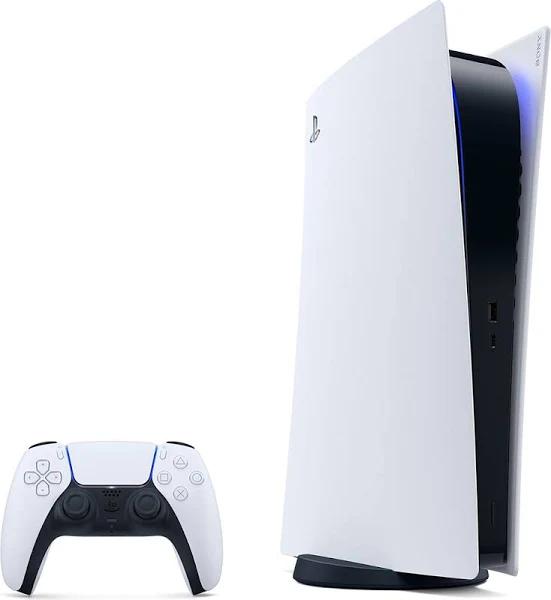Sony Ps5 Playstation 5 (UK Plug) Digital Edition Console 9395102 White