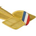 Sopwith Camel Complete Vintage Model Rubber Band Powered Balsa Wood Aircraft Kit