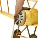Sopwith Camel Complete Vintage Model Rubber Band Powered Balsa Wood Aircraft Kit
