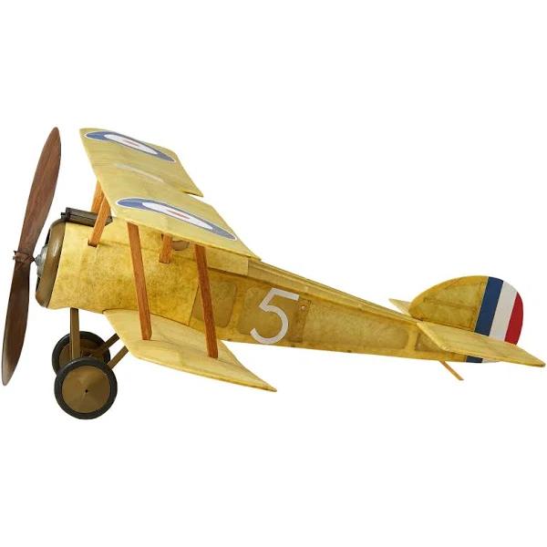 Sopwith Camel Complete Vintage Model Rubber Band Powered Balsa Wood Aircraft Kit