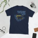 Southwest University Park, El Paso, Locomotive Short-Sleeve Unisex T-Shirt