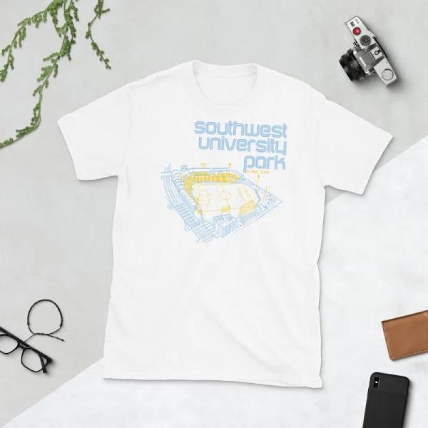 Southwest University Park, El Paso, Locomotive Short-Sleeve Unisex T-Shirt