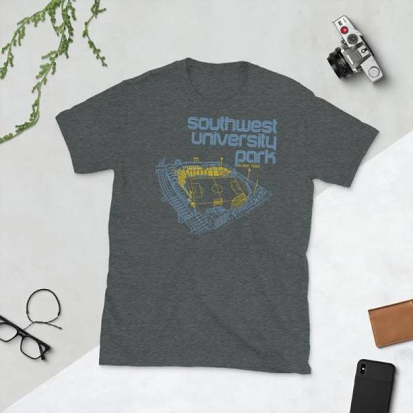 Southwest University Park, El Paso, Locomotive Short-Sleeve Unisex T-Shirt
