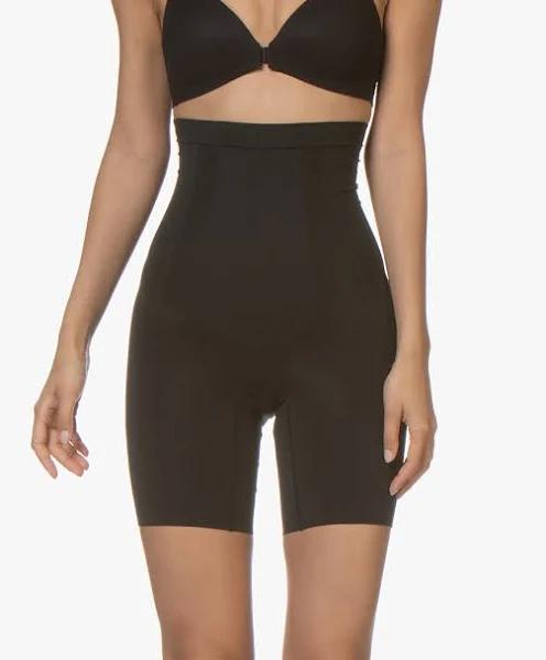 Spanx Oncore High Waisted Mid Thigh Shapewear Short 3x / Very Black