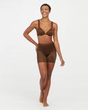Spanx Thinstincts 2.0 Shaping Girlshorts in Chestnut Brown
