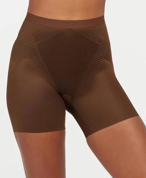 Spanx Thinstincts 2.0 Shaping Girlshorts in Chestnut Brown