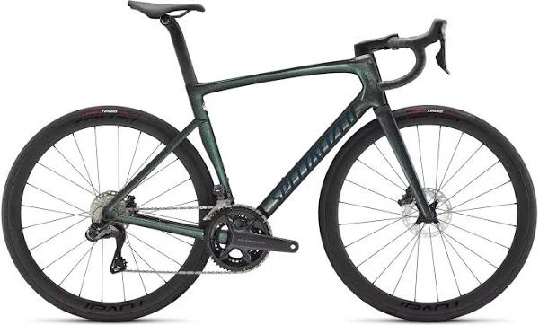 Specialized Tarmac SL7 Expert Gloss Carbon / Oil Tint / Forest Green