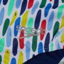Speedo Allover Digital Starback Swimsuit Green UK 28 Woman