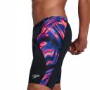 Speedo Allover Digital V-Cut Jammer Black Pink Blue - 34