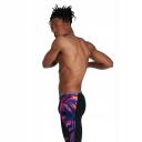 Speedo Allover Digital V-Cut Jammer Black Pink Blue - 34