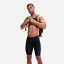 Speedo Allover V-Cut Jammer Shorts Black Navy Blue - 38