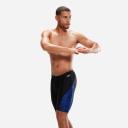Speedo Allover V-Cut Jammer Shorts Black Navy Blue - 38