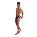 Speedo Boom Logo Splice 7cm Brief Mens