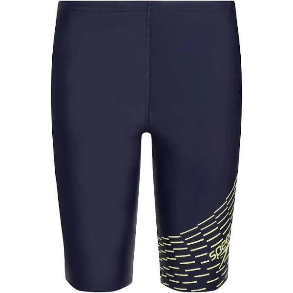 Speedo Boys Medley Logo Jammer Navy 8