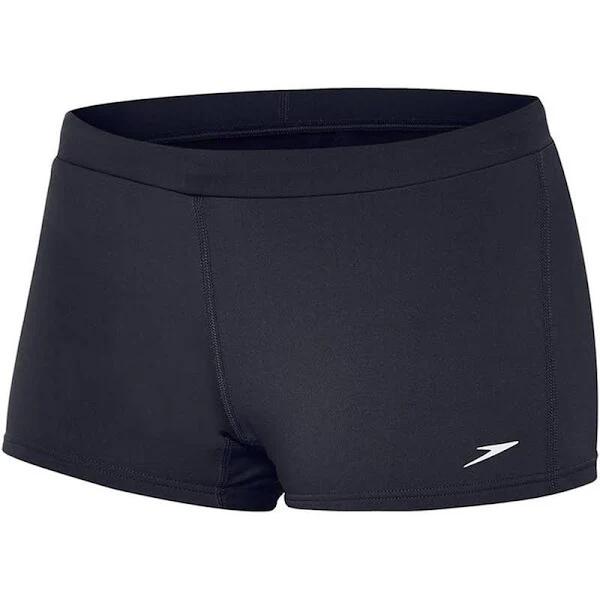 Speedo Boyleg Short - Black - Womens 14