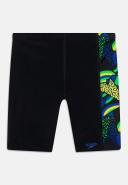 Speedo Boys Allover Panel Jammer - Black/Multi Waist Size 26