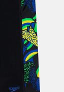 Speedo Boys Allover Panel Jammer - Black/Multi Waist Size 26