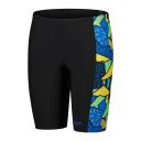 Speedo Boys Allover Panel Jammer - Black/Multi Waist Size 26