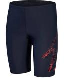 Speedo Boys Boom Placement Jammer - Navy/red- Swimwear Galore