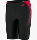 Speedo Boys Boom Placement Jammer - Navy/red- Swimwear Galore