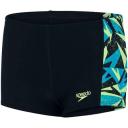 Speedo Boys Boom Placement Jammer - Navy/red- Swimwear Galore