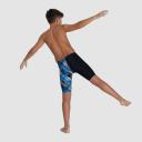 Speedo Boys Digital Allover V Cut Jammer Black 10