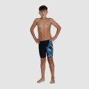 Speedo Boys Digital Allover V Cut Jammer Black 10