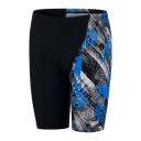 Speedo Boys Digital Allover V Cut Jammer Black 12