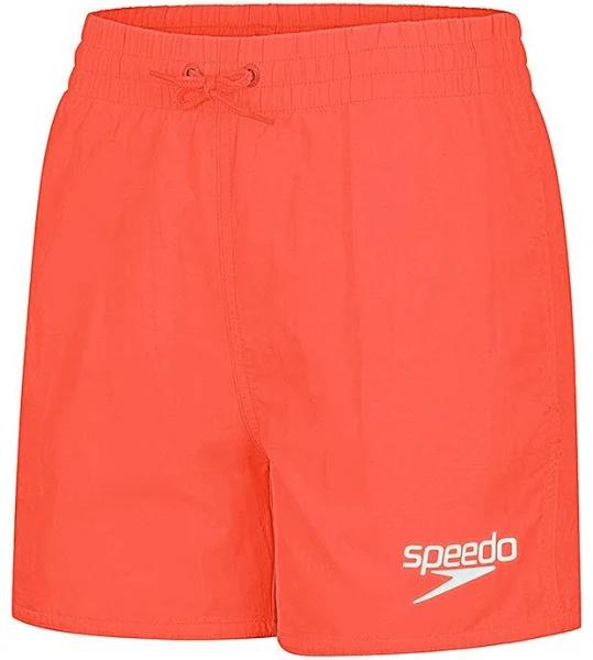 Speedo Boys Essential Watershorts Swimwear - Fluro Red- Swimwear Galore