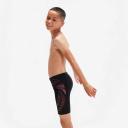 Speedo Boys Plastisol Placement Jammer Black 10