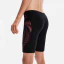 Speedo Boys Plastisol Placement Jammer Black 10