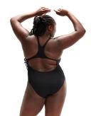 Speedo Eco Endurance+ Medalist Plus Size Swimsuit - Black | Pro Swimwear
