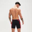 Speedo Eco Endurance+ Splice Swim Shorts Black Red White - 28