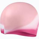 Speedo Elastomeric Solid Silicone Swim Cap - Peacoat/Gleaming Green - Swimoutlet.com