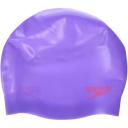 Speedo Elastomeric Solid Silicone Swim Cap - Peacoat/Gleaming Green - Swimoutlet.com