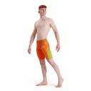 Speedo Fastskin LZR Pure Intent High Waist Jammer Shorts Green Orange - 20