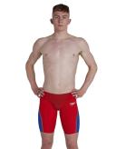 Speedo Fastskin LZR Pure Intent Jammer Shorts Red Blue - 25