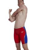 Speedo Fastskin LZR Pure Intent Jammer Shorts Red Blue - 25