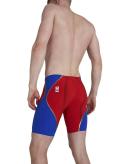Speedo Fastskin LZR Pure Intent Jammer Shorts Red Blue - 25