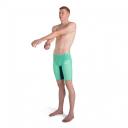 Speedo Fastskin LZR Pure Valor High Waisted Jammer - Green/Blue