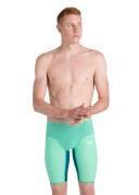 Speedo Fastskin LZR Pure Valor High Waisted Jammer - Green/Blue