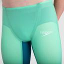 Speedo Fastskin LZR Pure Valor High Waisted Jammer - Green/Blue