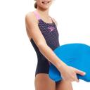 Speedo Girls Medley Logo Medalist Navy