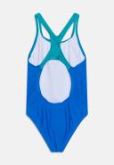 Speedo Girls Medley Logo Medalist One Piece Blue -F11