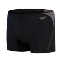 Speedo Hyper Boom Splice Aquashort Swim Shorts Black Light Grey - 34