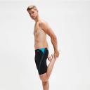 Speedo Hyper Boom Splice Swim Shorts Black Light Blue - 26