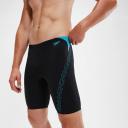 Speedo Hyper Boom Splice Swim Shorts Black Light Blue - 26