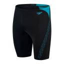 Speedo Hyper Boom Splice Swim Shorts Black Light Blue - 26
